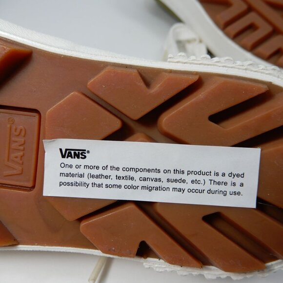 VANS Authentic 44 Lug DX Anaheim Shoes Skate Sneaker Size 6 Olive Green NEW - Picture 10 of 10